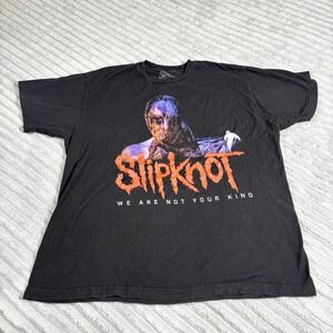 Slipknot Band T-Shirt XL We Are Not Your Kind Nu‎ Metal Alternative Concert Tee